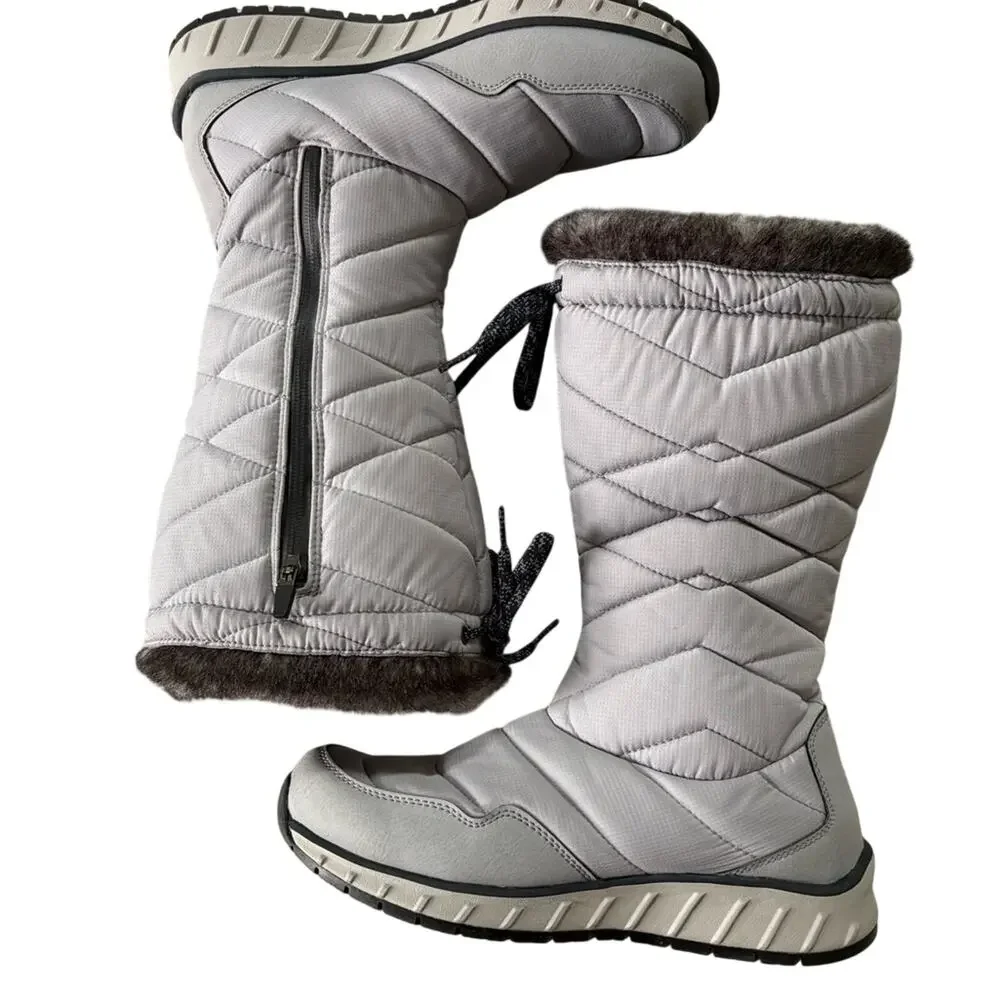 NWOT L.L. Bean Women's Gray Winter Boots size 10